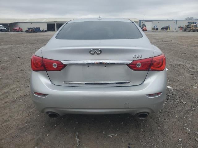 JN1BV7AP4FM344322 - 2015 INFINITI Q50 BASE SILVER photo 6