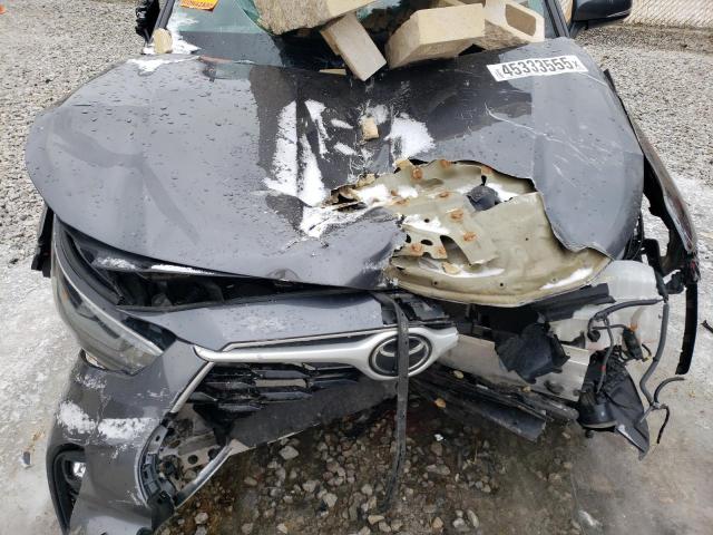 5TDGZRBH9NS245508 - 2022 TOYOTA HIGHLANDER XLE 灰色 照片 12