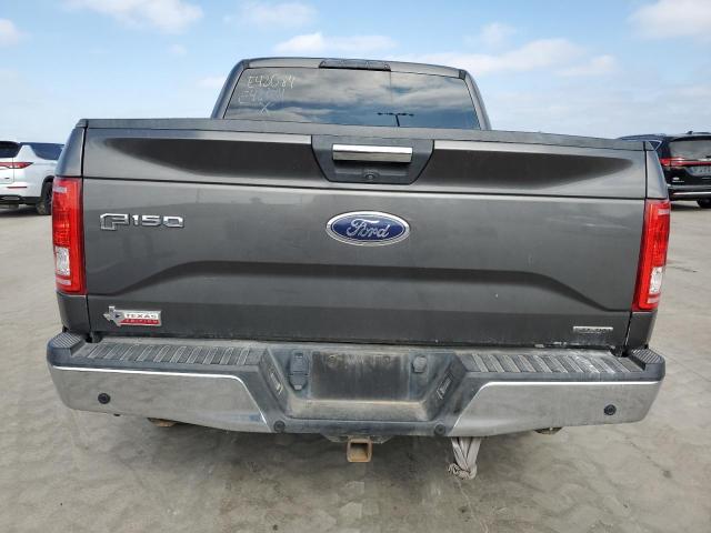 1FTEW1EF6FKE48084 - 2015 FORD F150 SUPERCREW GRAY photo 6