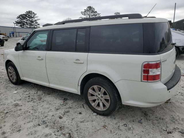 2FMGK5BC7ABA34512 - 2010 FORD FLEX SE WHITE photo 2