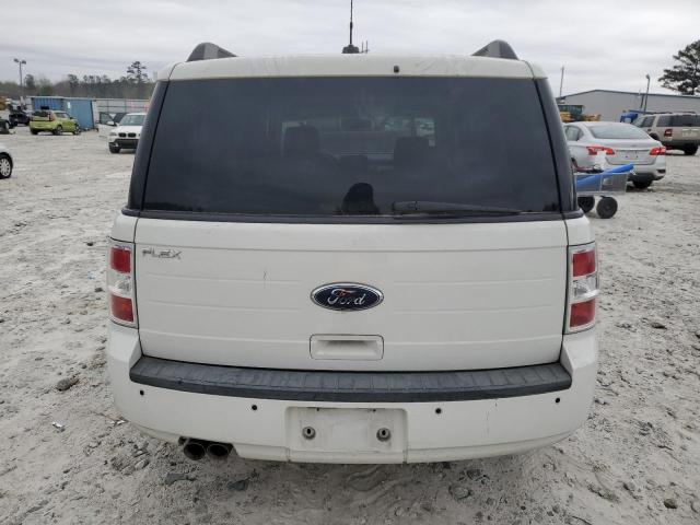 2FMGK5BC7ABA34512 - 2010 FORD FLEX SE WHITE photo 6