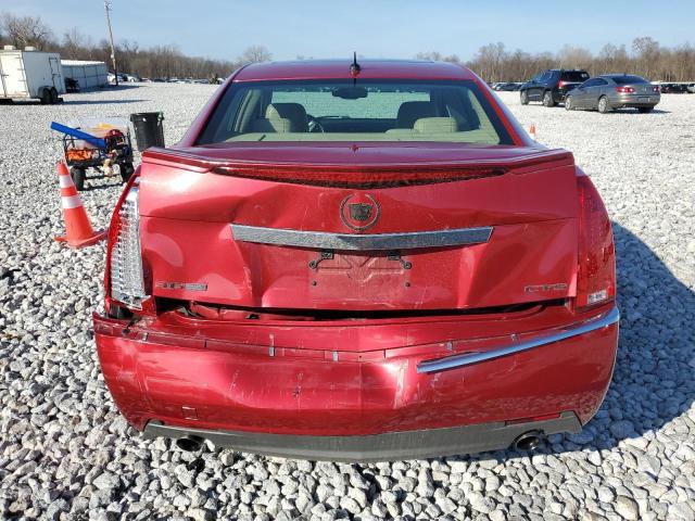 1G6DR57V880145565 - 2008 CADILLAC CTS HI FEATURE V6 RED photo 6