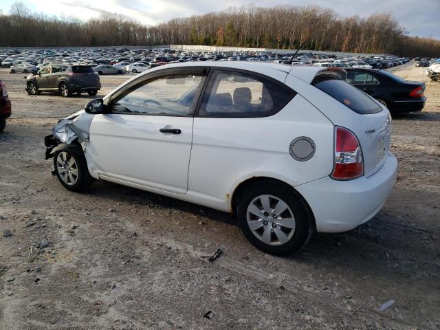 KMHCM36C18U078842 - 2008 HYUNDAI ACCENT GS WHITE photo 2