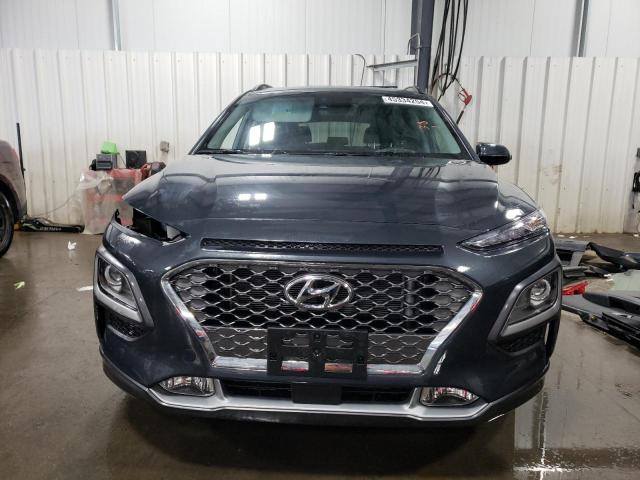 KM8K5CA59KU378962 - 2019 HYUNDAI KONA ULTIMATE GRAY photo 5