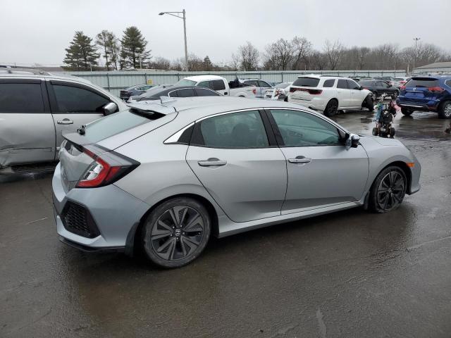 SHHFK7H54JU418298 - 2018 HONDA CIVIC EX GRAY photo 3