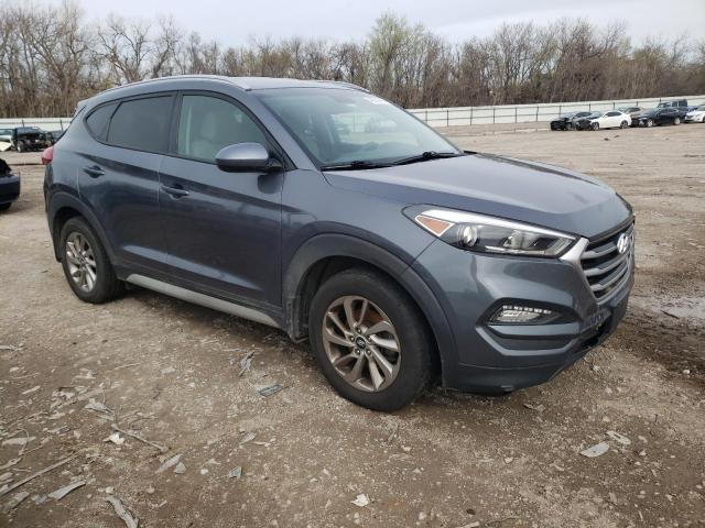 KM8J3CA46HU567392 - 2017 HYUNDAI TUCSON LIMITED TEAL photo 4