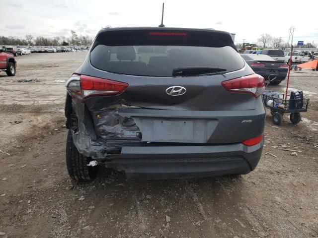 KM8J3CA46HU567392 - 2017 HYUNDAI TUCSON LIMITED TEAL photo 6