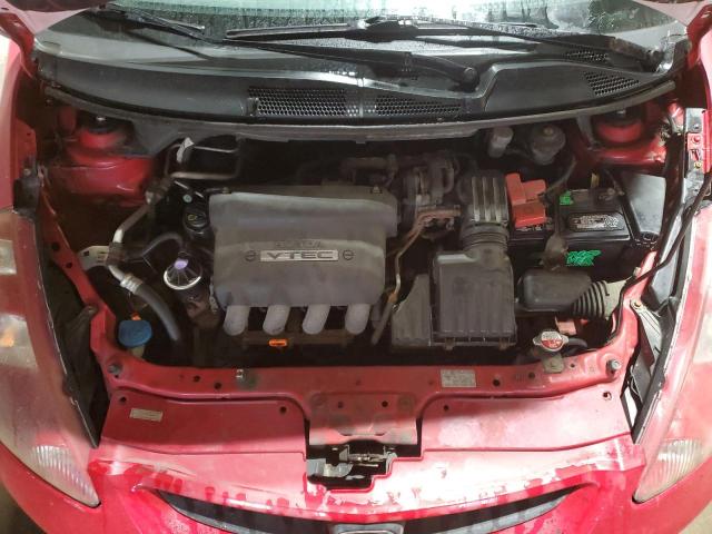 JHMGD37657S049190 - 2007 HONDA FIT S 红色 照片 11