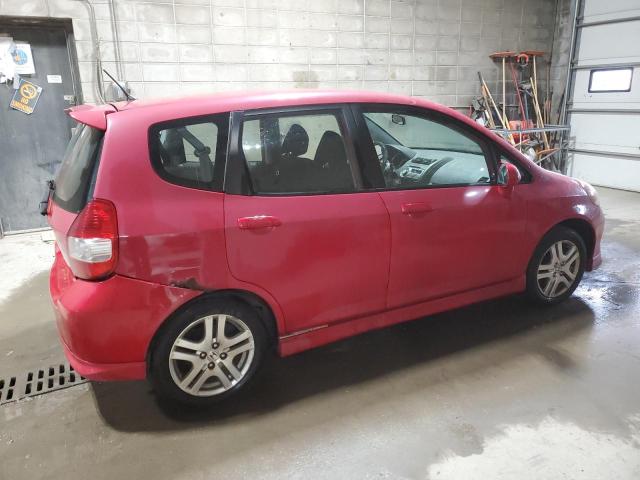 JHMGD37657S049190 - 2007 HONDA FIT S 红色 照片 3