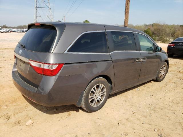 5FNRL5H61BB061284 - 2011 HONDA ODYSSEY EXL GRAY photo 3