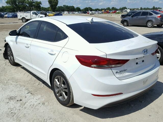 5NPD84LF1HH131292 - 2017 HYUNDAI ELANTRA SE WHITE photo 3