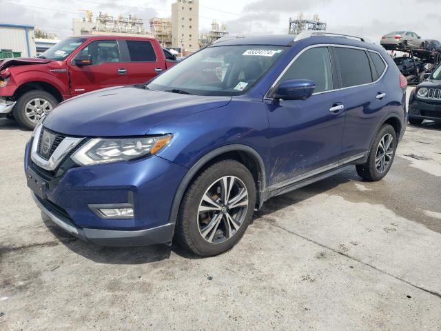 5N1AT2MTXHC873384 - 2017 NISSAN ROGUE S BLUE photo 1