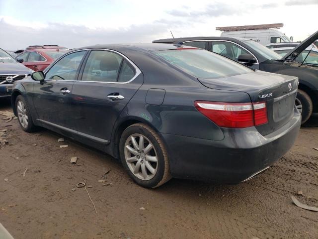 JTHCL46F795004259 - 2009 LEXUS LS 460 GRAY photo 2