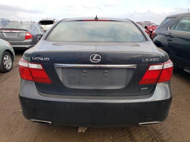 JTHCL46F795004259 - 2009 LEXUS LS 460 GRAY photo 6