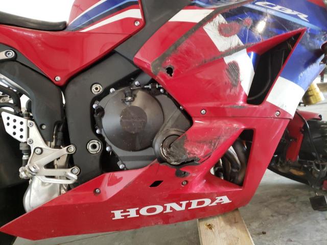 JH2PC40J8NK800117 - 2022 HONDA CBR600 RA RED photo 7