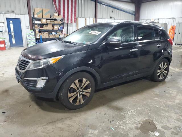 KNDPC3A27B7109878 - 2011 KIA SPORTAGE EX BLACK photo 1