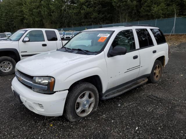 1GNDT13S282232750 - 2008 CHEVROLET TRAILBLAZE LS WHITE photo 1