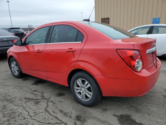 1G1JC5SH0G4177526 - 2016 CHEVROLET SONIC LT RED photo 2