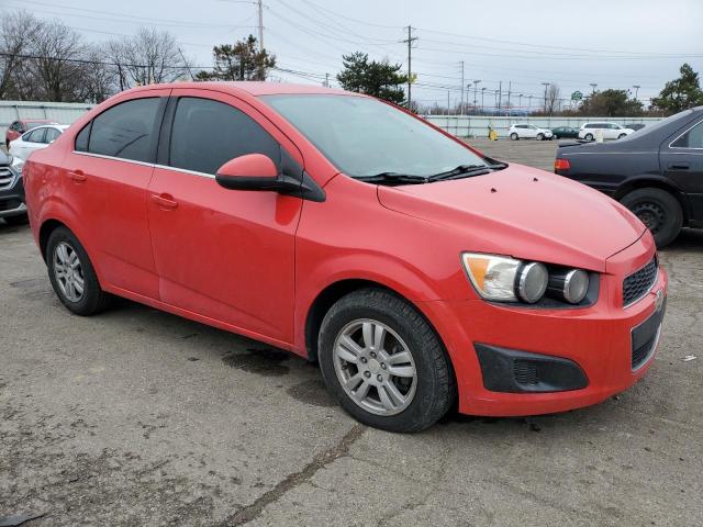 1G1JC5SH0G4177526 - 2016 CHEVROLET SONIC LT RED photo 4