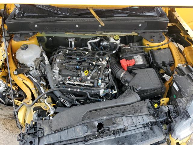 3FMCR9C68NRD81736 - 2022 FORD BRONCO SPO OUTER BANKS YELLOW photo 11