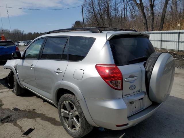 JTMBK32V186042604 - 2008 TOYOTA RAV4 SPORT SILVER photo 2