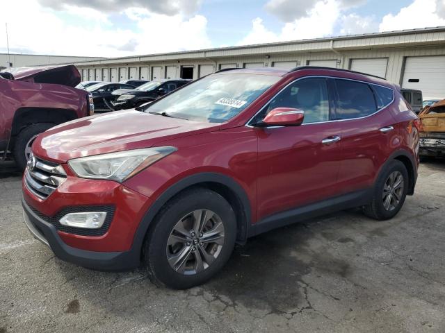 5XYZU3LB4DG030502 - 2013 HYUNDAI SANTA FE S RED photo 1