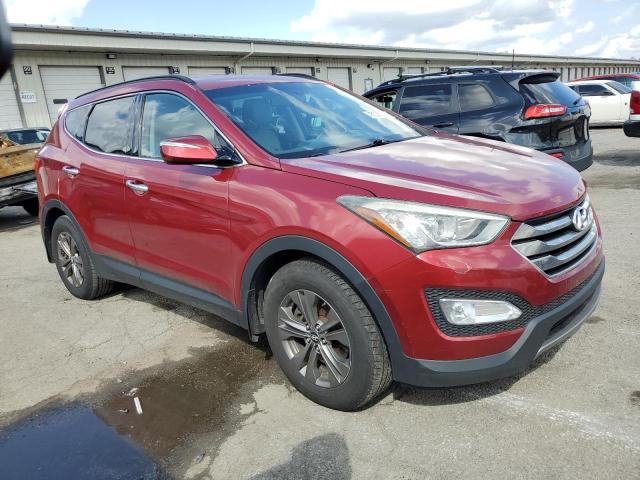 5XYZU3LB4DG030502 - 2013 HYUNDAI SANTA FE S RED photo 4