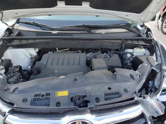 5TDKKRFH1FS100263 - 2015 TOYOTA HIGHLANDER XLE WHITE photo 12