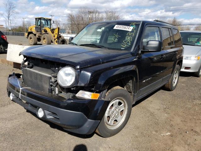 1C4NJRBB5FD411658 - 2015 JEEP PATRIOT SPORT BLACK photo 1