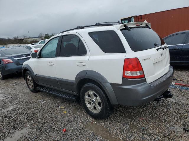 KNDJD733135031093 - 2003 KIA SORENTO EX WHITE photo 2