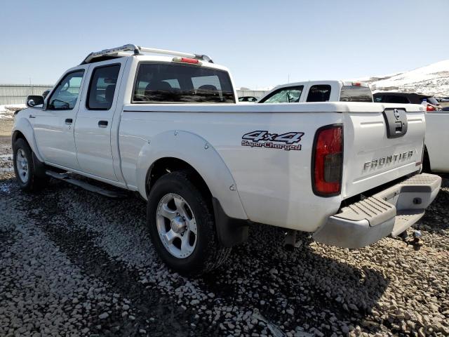 1N6MD29Y92C348811 - 2002 NISSAN FRONTIER CREW CAB SC WHITE photo 2