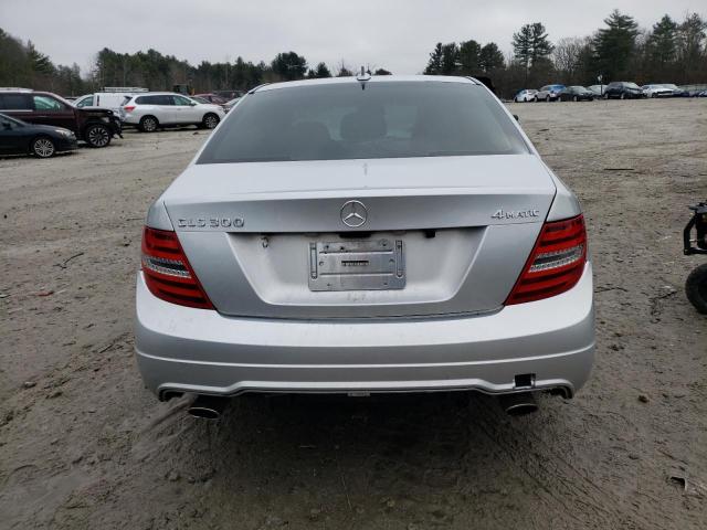 WDDGF8ABXEG251429 - 2014 MERCEDES-BENZ C 300 4MATIC SILVER photo 6