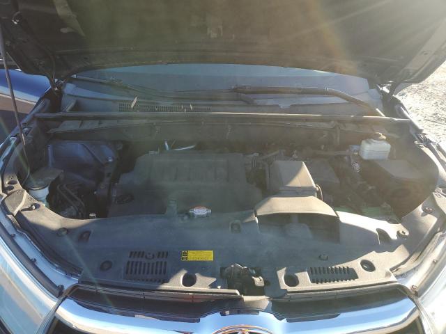 5TDJKRFHXGS321535 - 2016 TOYOTA HIGHLANDER XLE 蓝色 照片 12