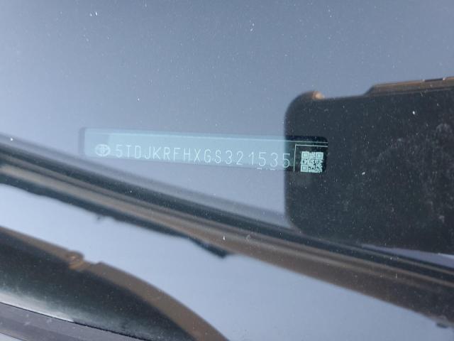 5TDJKRFHXGS321535 - 2016 TOYOTA HIGHLANDER XLE 蓝色 照片 13