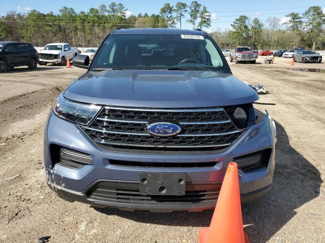 1FMSK7DH3MGA51612 - 2021 FORD EXPLORER XLT BLUE photo 5