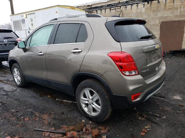 KL7CJPSB3LB342419 - 2020 CHEVROLET TRAX 1LT TAN photo 2