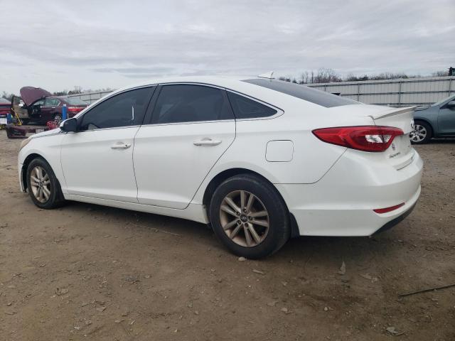 5NPE24AF6FH158476 - 2015 HYUNDAI SONATA SE WHITE photo 2