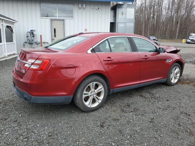 1FAHP2H87DG198518 - 2013 FORD TAURUS SEL RED photo 3