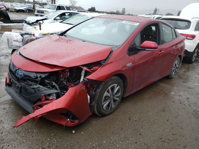 JTDKARFP4H3003430 - 2017 TOYOTA PRIUS PRIM 红色 照片 1