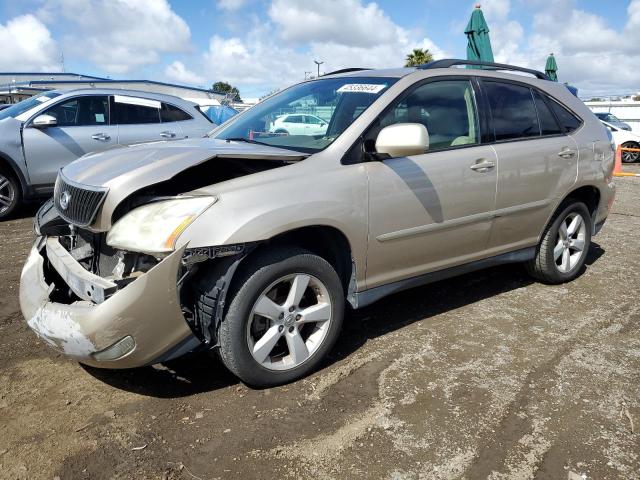 2T2GA31U45C027435 - 2005 LEXUS RX 330 GOLD photo 1