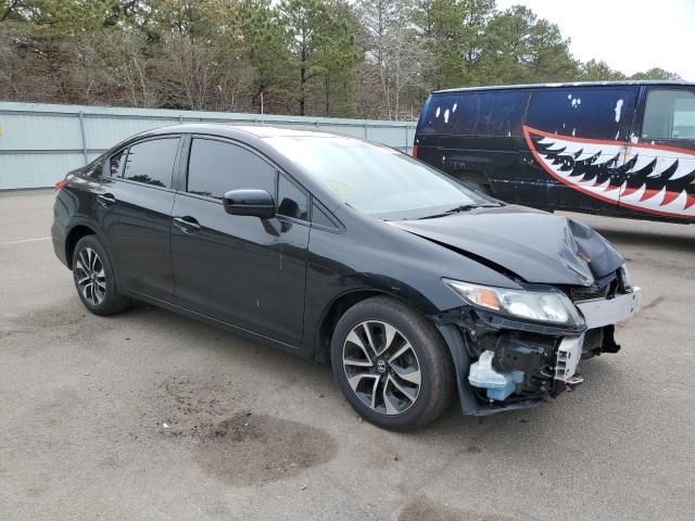 19XFB2F53EE256876 - 2014 HONDA CIVIC LX BLACK photo 4