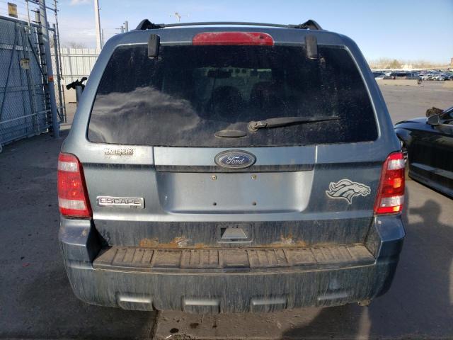 1FMCU9D79CKC25468 - 2012 FORD ESCAPE XLT BLUE photo 6