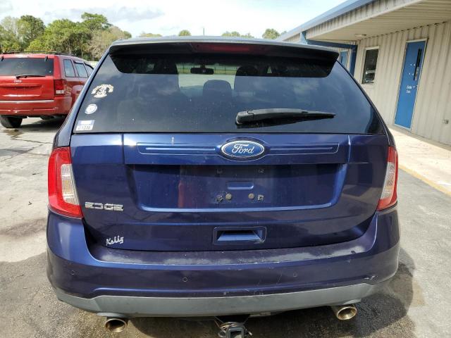 2FMDK3GC1BBA29663 - 2011 FORD EDGE SE BLUE photo 6