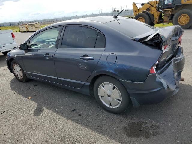 JHMFA36258S022351 - 2008 HONDA CIVIC HYBRID GRAY photo 2