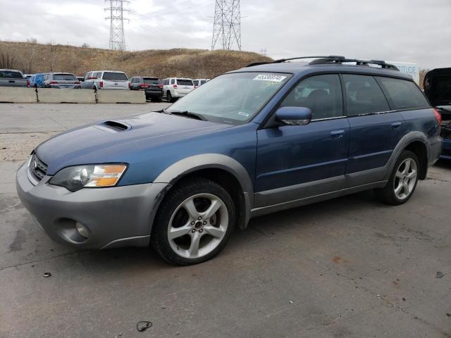 4S4BP68C656357978 - 2005 SUBARU LEGACY OUTBACK 2.5 XT BLUE photo 1