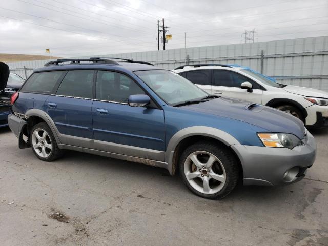 4S4BP68C656357978 - 2005 SUBARU LEGACY OUTBACK 2.5 XT BLUE photo 4