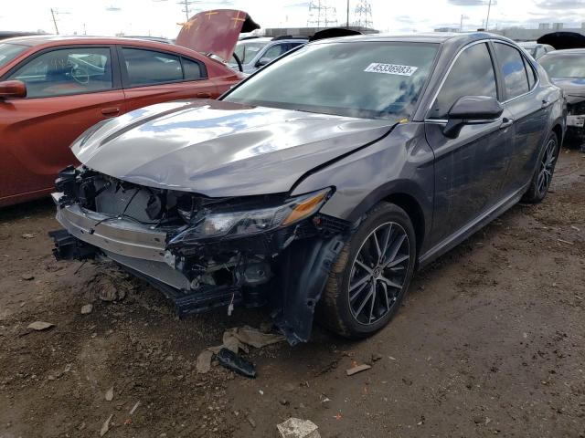 4T1G11BK2PU082716 - 2023 TOYOTA CAMRY SE NIGHT SHADE GRAY photo 1