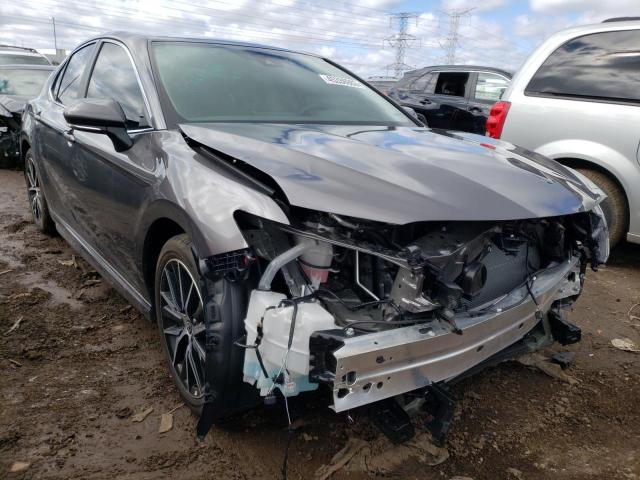 4T1G11BK2PU082716 - 2023 TOYOTA CAMRY SE NIGHT SHADE GRAY photo 4