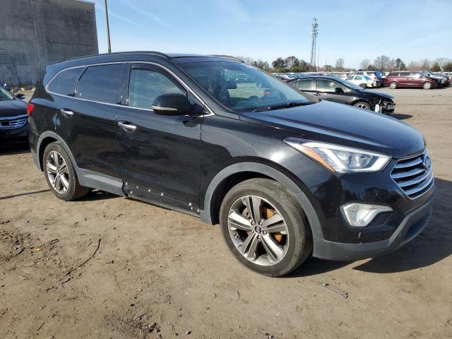 KM8SR4HF5DU001430 - 2013 HYUNDAI SANTA FE LIMITED BLACK photo 4