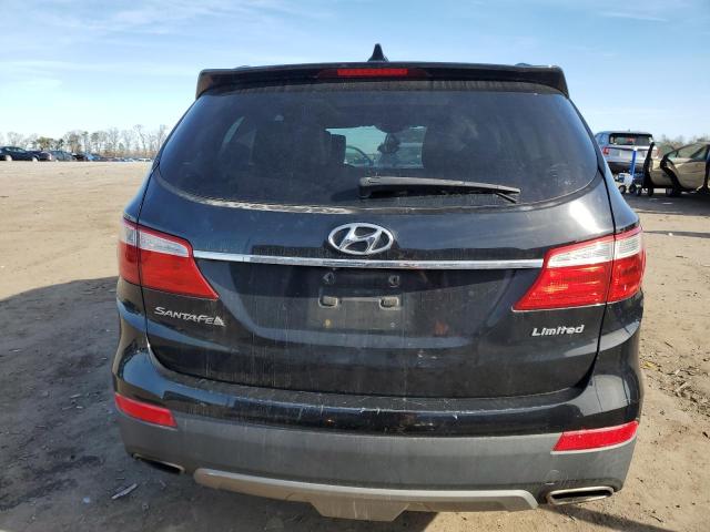 KM8SR4HF5DU001430 - 2013 HYUNDAI SANTA FE LIMITED BLACK photo 6